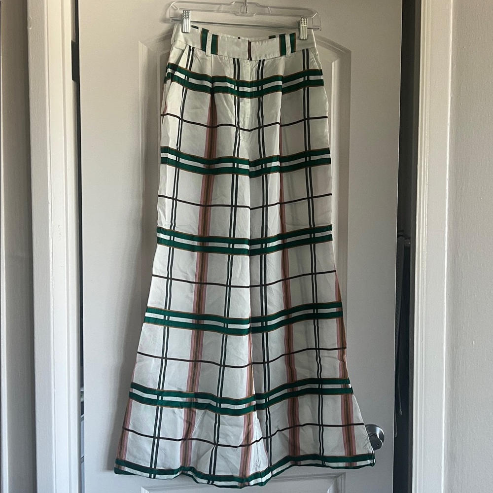 Zimmerman Dancer Wide Leg Checkered Pants Size 0 - Picture 3 of 10
